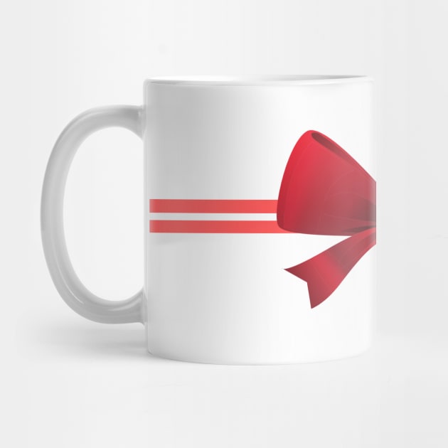 Red Bow by Stupid Coffee Designs